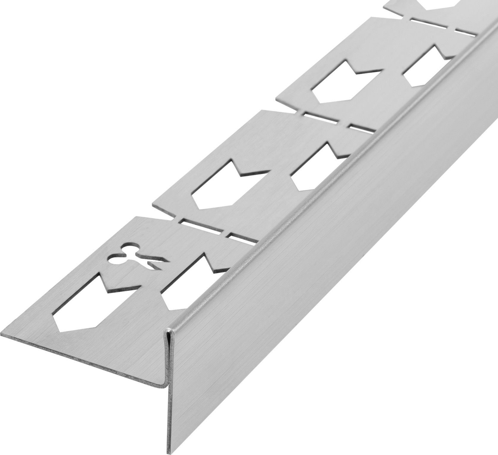 Rea Listwa spadkowa brodzikowa 140cm Nikiel Szczotkowany