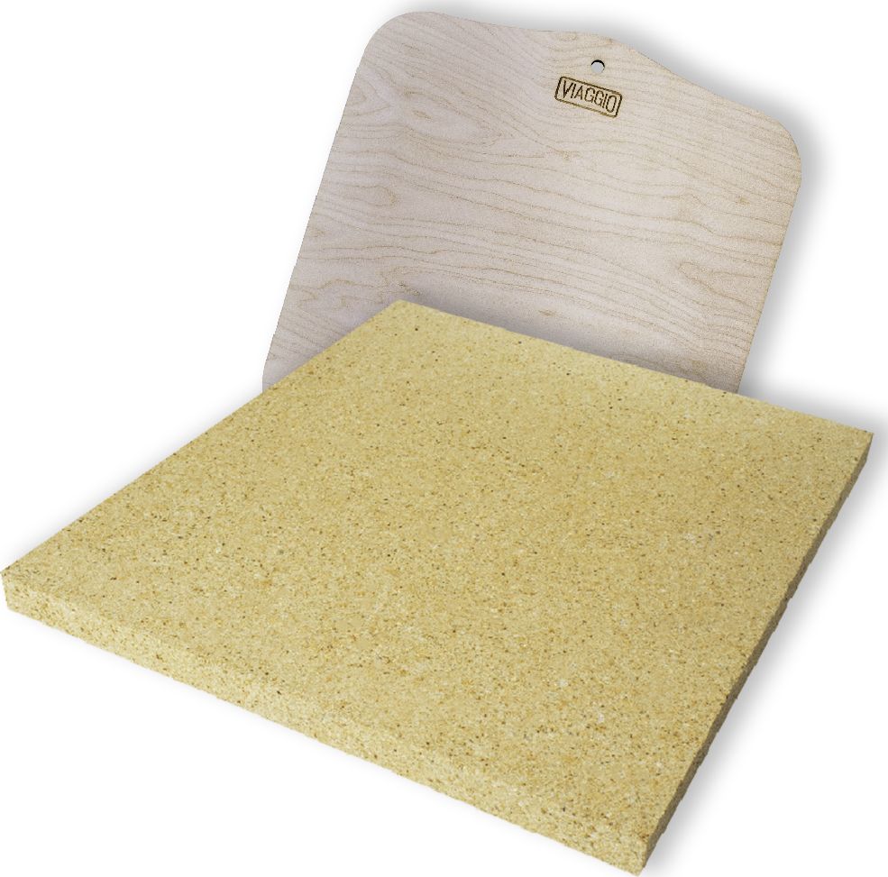 VIAGGIO Kamień do pizzy szamotowy VIAGGIO (zestaw 1)