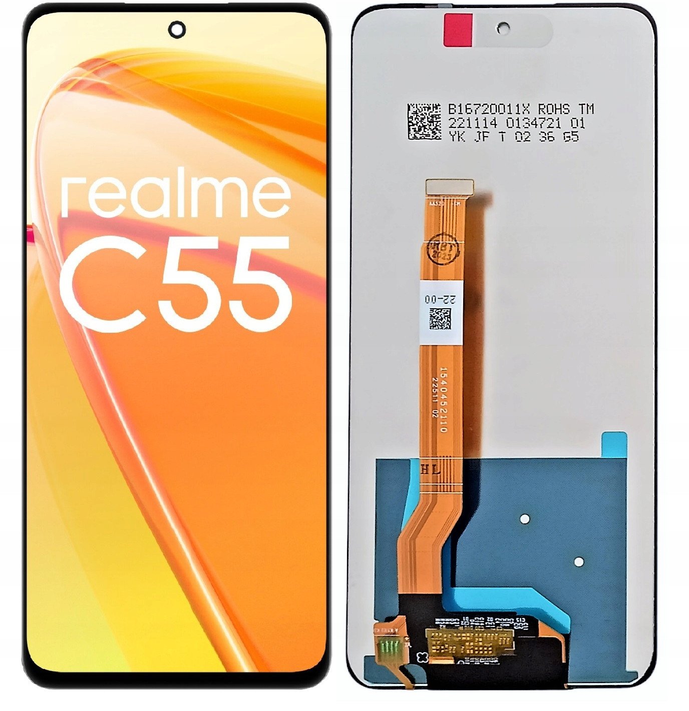 WYŚWIETLACZ EKRAN LCD DO TELEFONU REALME C55