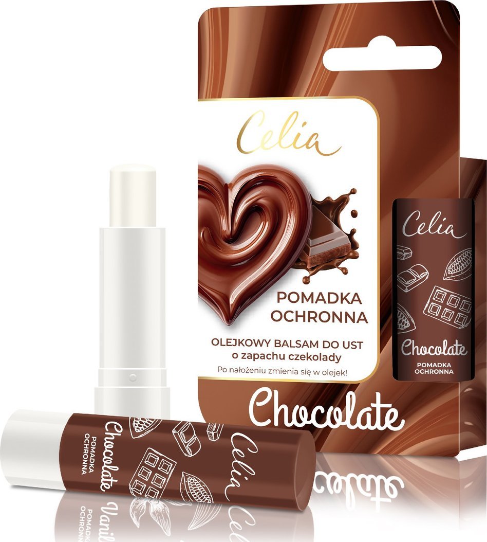 Celia Olejkowy Balsam do ust-chocolate 4g