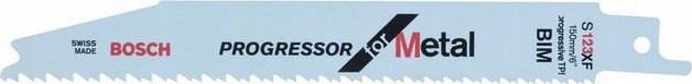 Bosch Bosch sabre saw blade S 123 XF Progressor for Metal, 25 pieces (length 150 mm)