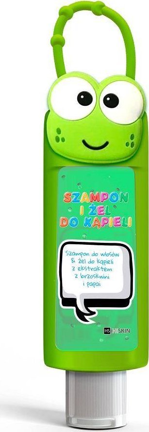 HiSkin HISKIN_Kids szampon i żel do kąpieli Brzoskwinia i Papaja 100ml