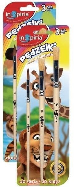 Pędzelki 3szt