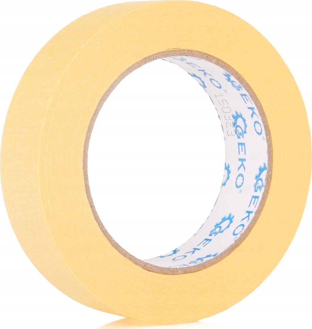 Geko Taśma malarska – maskująca żółta – 30mm x 50m (48)
