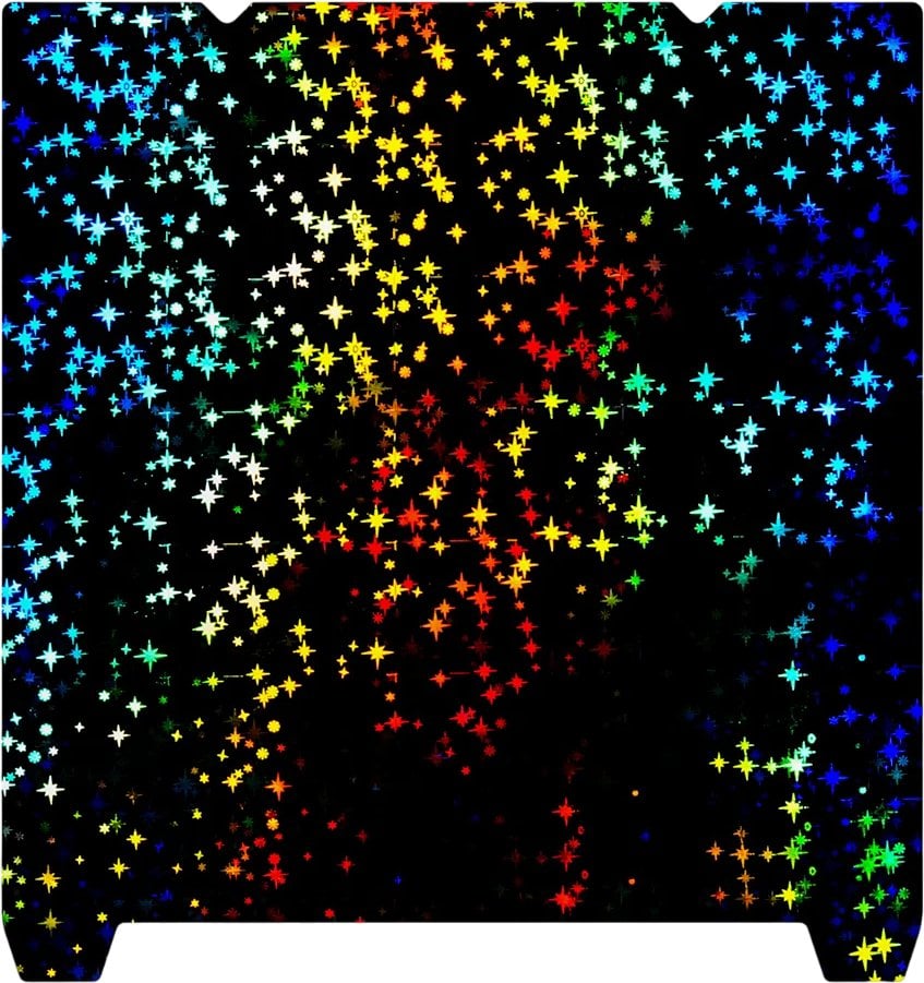 Dual-Sided Printing PET " Stars” Platform (4004090132)