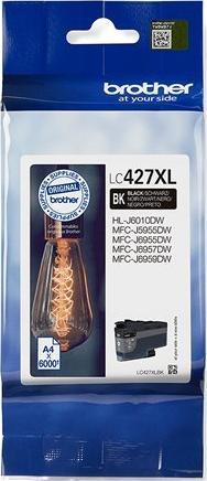 Tusz Brother LC-427XLBK INKJ. BLACK 6000P. LC-427XLBK INKJ. BLACK 6000P.