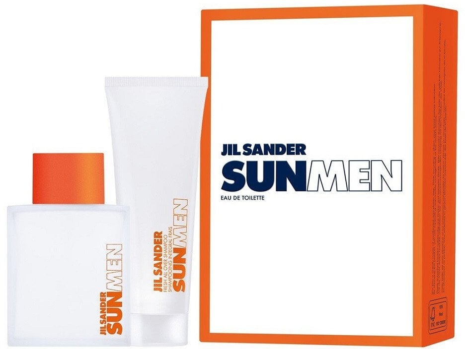 Jil Sander Sun Men zestaw woda toaletowa spray 75ml + żel pod prysznic 75ml