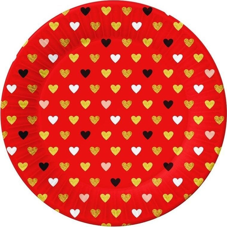 Talerzyki papierowe 18cm 6szt