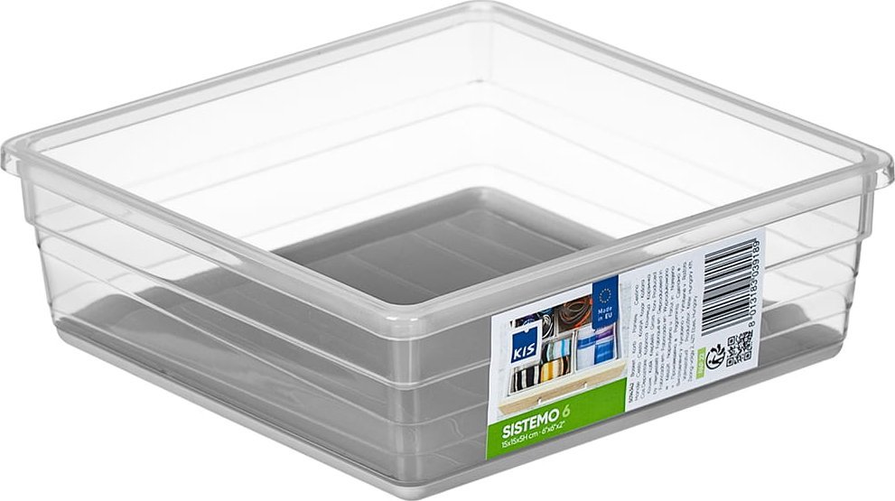 Curver Organizer do szuflady Sistemo6 15x15x5 cm 244692 Curver