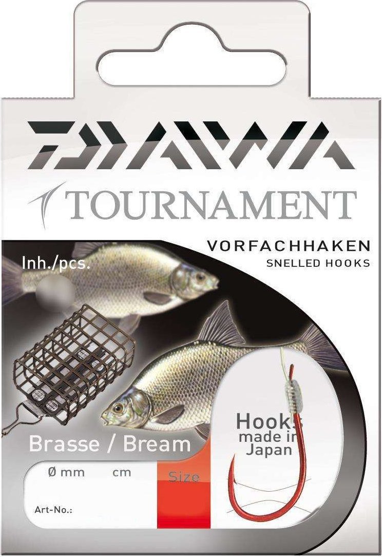 Daiwa 14456-010 - DAIWA HACZYK TOURNAMENT Z PRZYPONEM LESZCZ NR.10/10szt uniwersalny