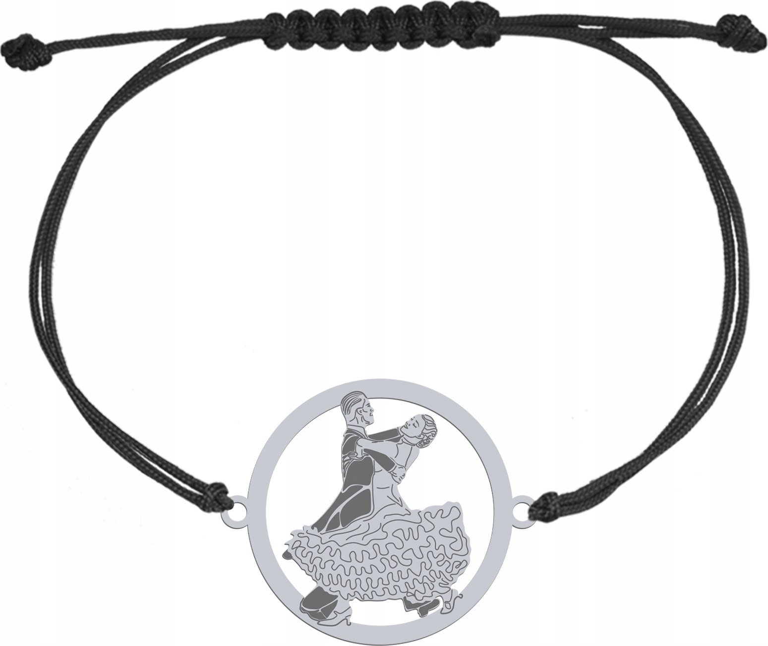 Radziszewska Jewellery Bransoletka Srebrna Taniec Towarzyski Sznurek Biżuteria GRAWER GRATIS
