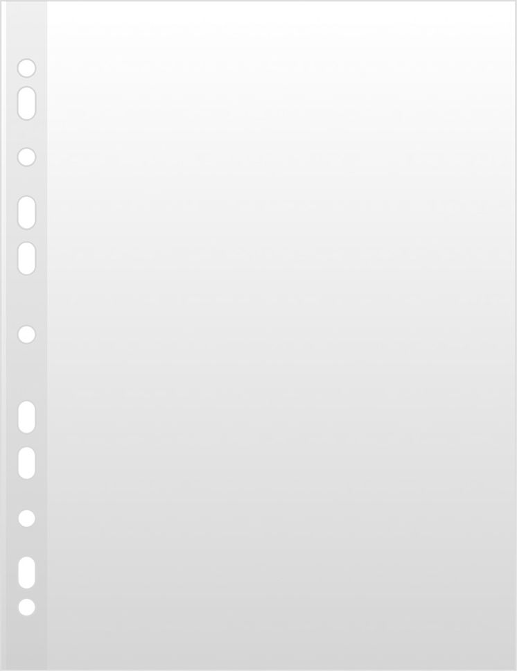 Donau Koszulki na dokumenty krystaliczne A4 50mic. 100szt. (1772100PL-00)