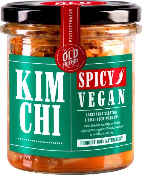 Fabryka 111 Old Friends KIMCHI Spicy Vegan, pasteryzowane 280g