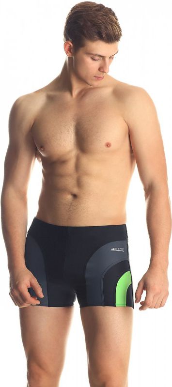 Aqua-Speed Spodenki pływackie SASHA rozmiar 3XL 138 czarny/szary/zieleń (44011)