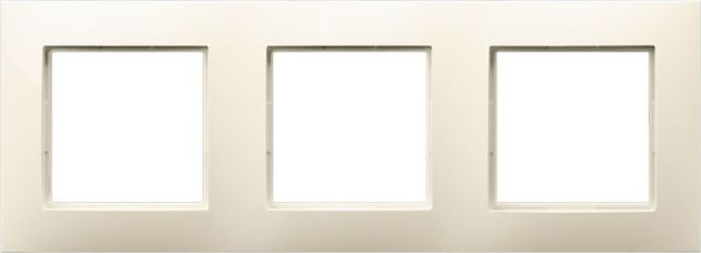 Ospel ARIA Ramka potrójna ecru R-3U/27