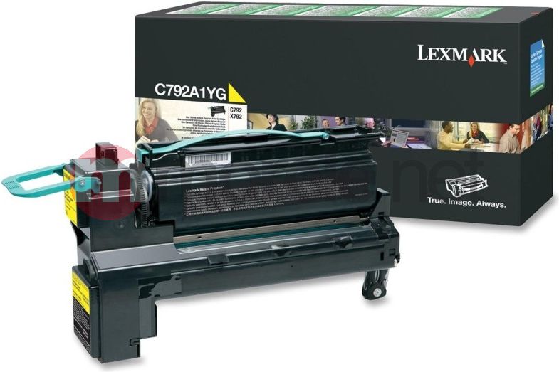 Toner Lexmark Yellow (C792A1YG)