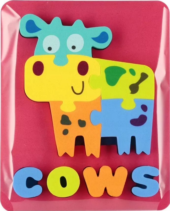 Mega Creative PUZZLE PIAN ZWIERZ 16X20X2 MIX4 MC 12/144/288