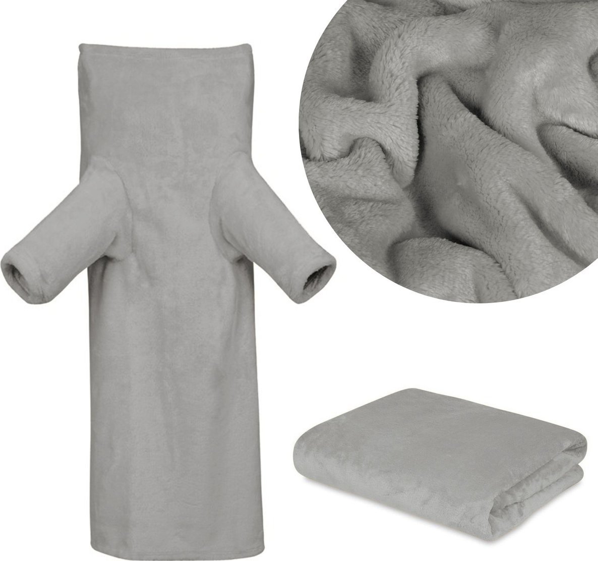 Matex Koc 150 x 210 Mikrofibra z Rękawami Kangoo 44