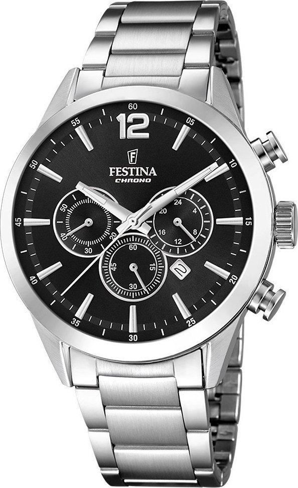 Zegarek Festina Zegarek męski Festina F20343-8 srebrny