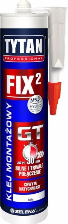 Tytan Klej Montażowy Biały 290 ml