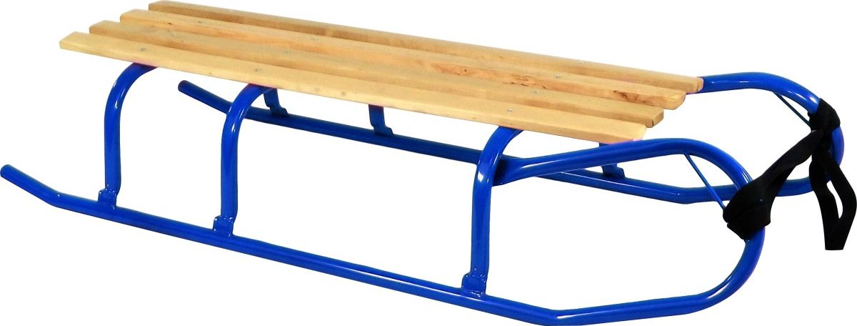 Victoria Sport Sanki metalowe niebieskie (286786-uniw)