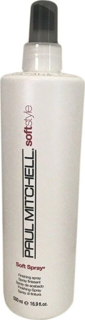 PAUL MITCHELL Paul Mitchell, Soft Style Soft, Paraben-Free, Hair Spray, Finishing, Natural Hold, 500 ml For Women