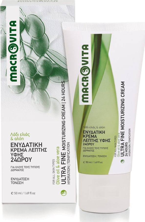 Macrovita 24-Godzinny krem ultra nawilżający z bio-oliwą z oliwek i aloesem 50ml