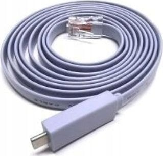 Kabel USB MicroConnect USB-C - RJ-45 1.8 m Czarny (MC-USBCETHM)