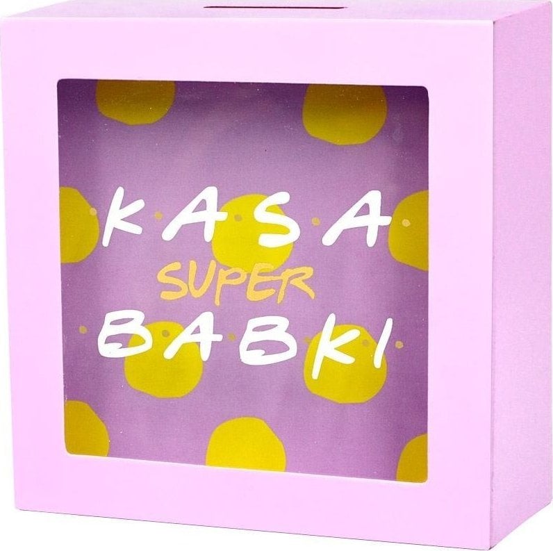 KUKARTKA Skarbonka super babka