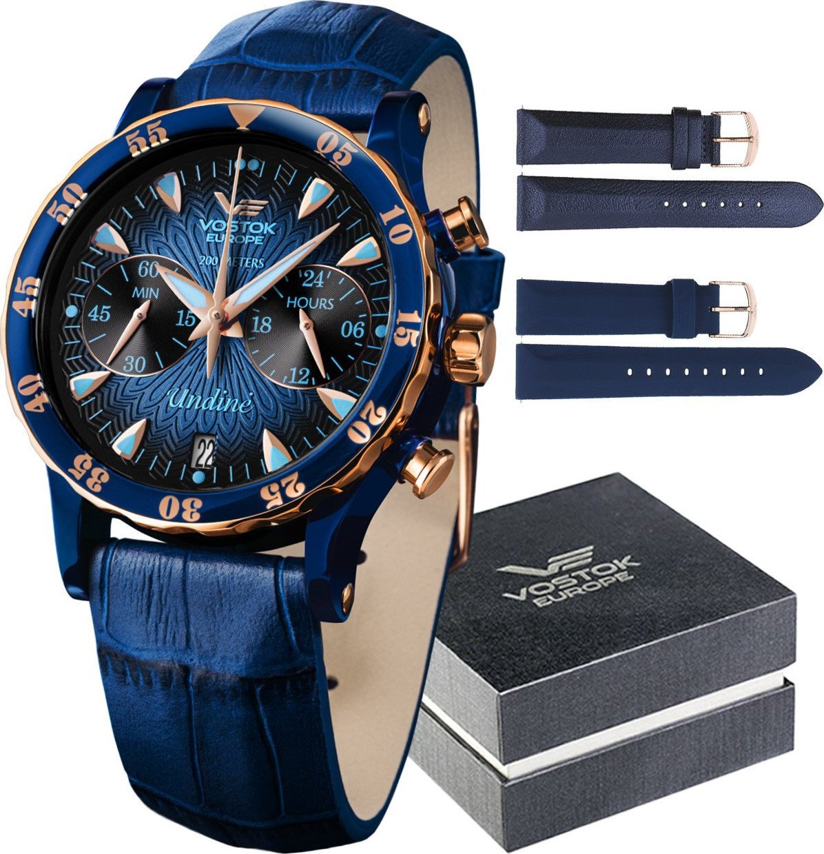 Zegarek Vostok Europe Zegarek Vostok Europe Undine VK64-515E628