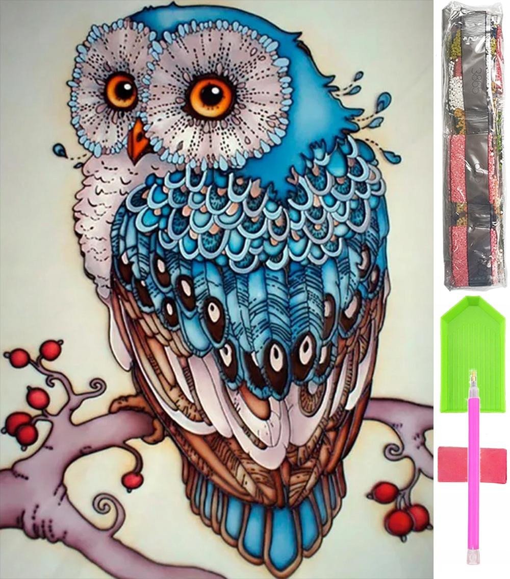 HAFT DIAMENTOWY DUŻY 5D Zestaw Obraz MOZAIKA D18