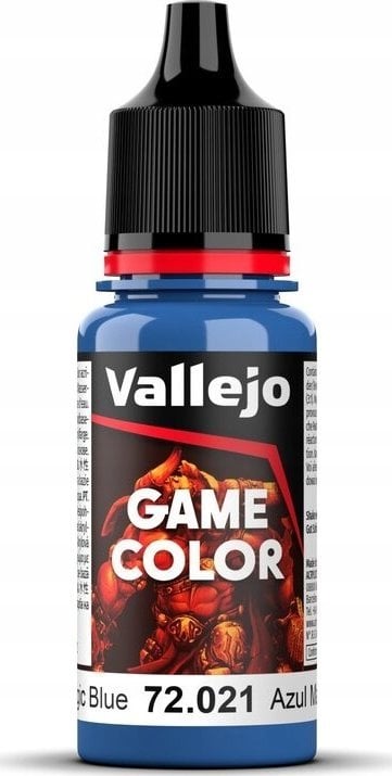 Vallejo Vallejo: 72.021 - Game Color - Magic Blue (18 ml)