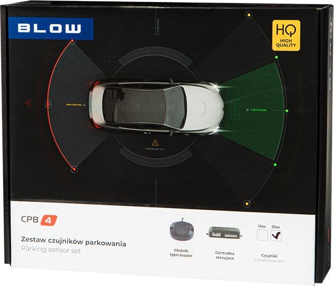 Blow 26-329# Czujnik cofania blow cpb4 (czerwon) 22mm