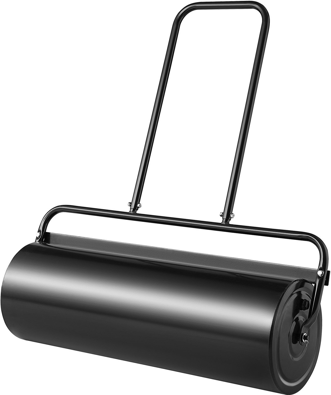 Walec ogrodowy 64L stalowy z uchwytem do piasku/wody do trawnika i pola