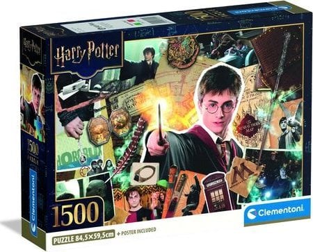 Clementoni Puzzle Compact Harry Potter 1500 elementów (31745)