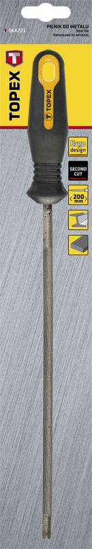 Topex Pilnik do ostrzenia łańcuchów 200x4.8mm 06A788
