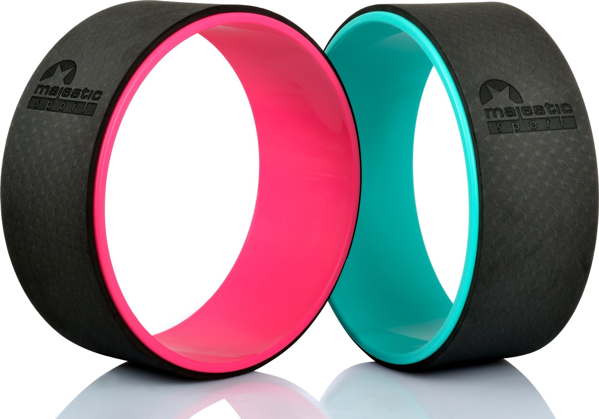 Koło do jogi Majestic Sport YOGA różowe