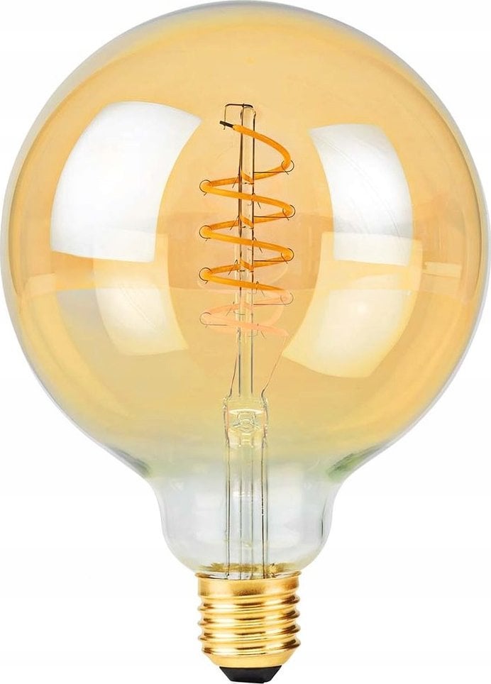 Nedis Nedis LBDE27G125GD lampa LED Bardzo ciepłe światło, Ciepłe białe 2100 K 3,8 W E27 G