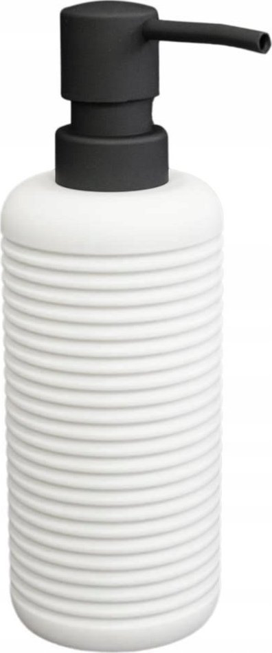 Dozownik do mydła Sepio Stylowy dozownik na mydło w płynie wytrzymała budowa satynowe wykończenie