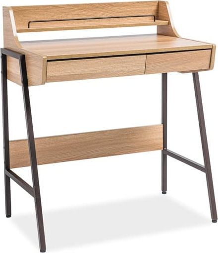 Biurko Signal B-168 Brązowe 77 cm x 48 cm