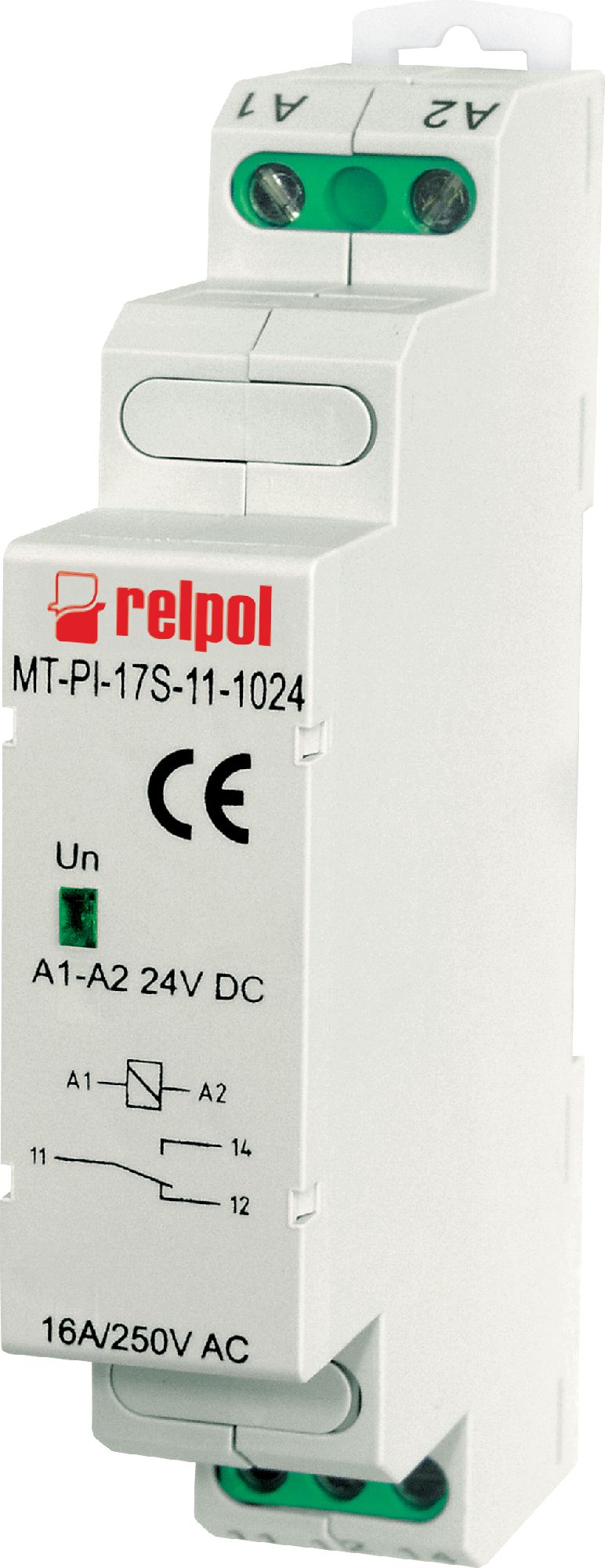 Relpol Przekaźnik instalacyjny MT-PI-17S-11-5024 1P 16A 24V AC (858792)