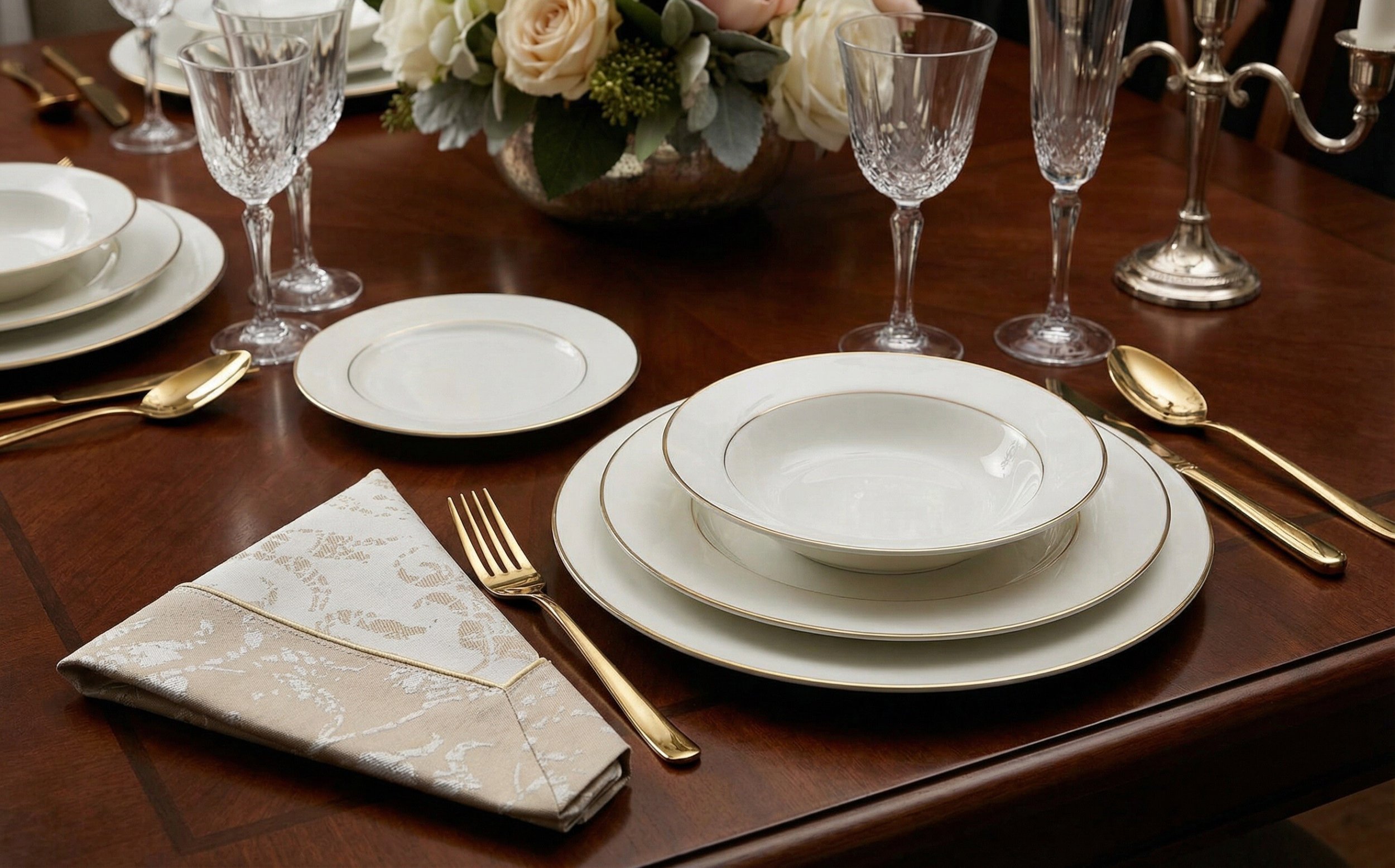 Serweta na stół 35x45 cm Acropolis 014 Beż