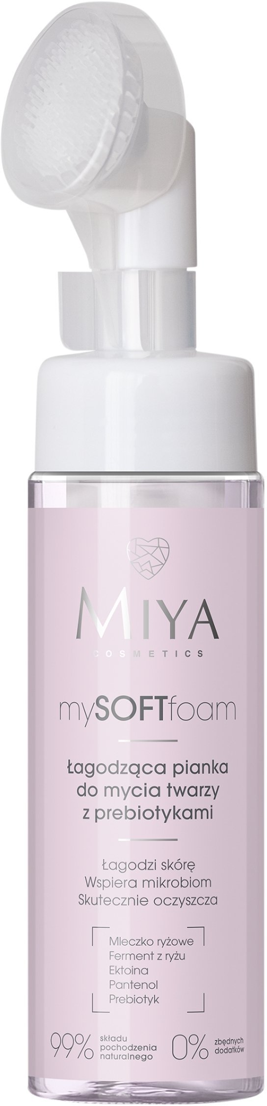 Miya mySOFTfoam łagodząca pianka do mycia twarzy z prebiotykami 150 ml
