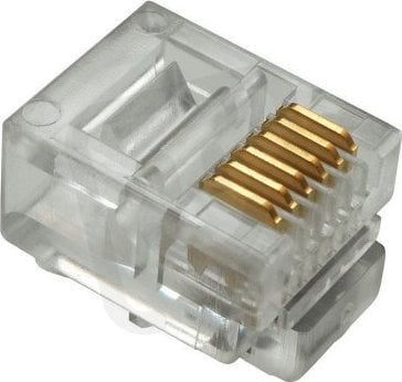 Solarix Konektor RJ12 CAT3 UTP 6p6c nieekranowany na linkę