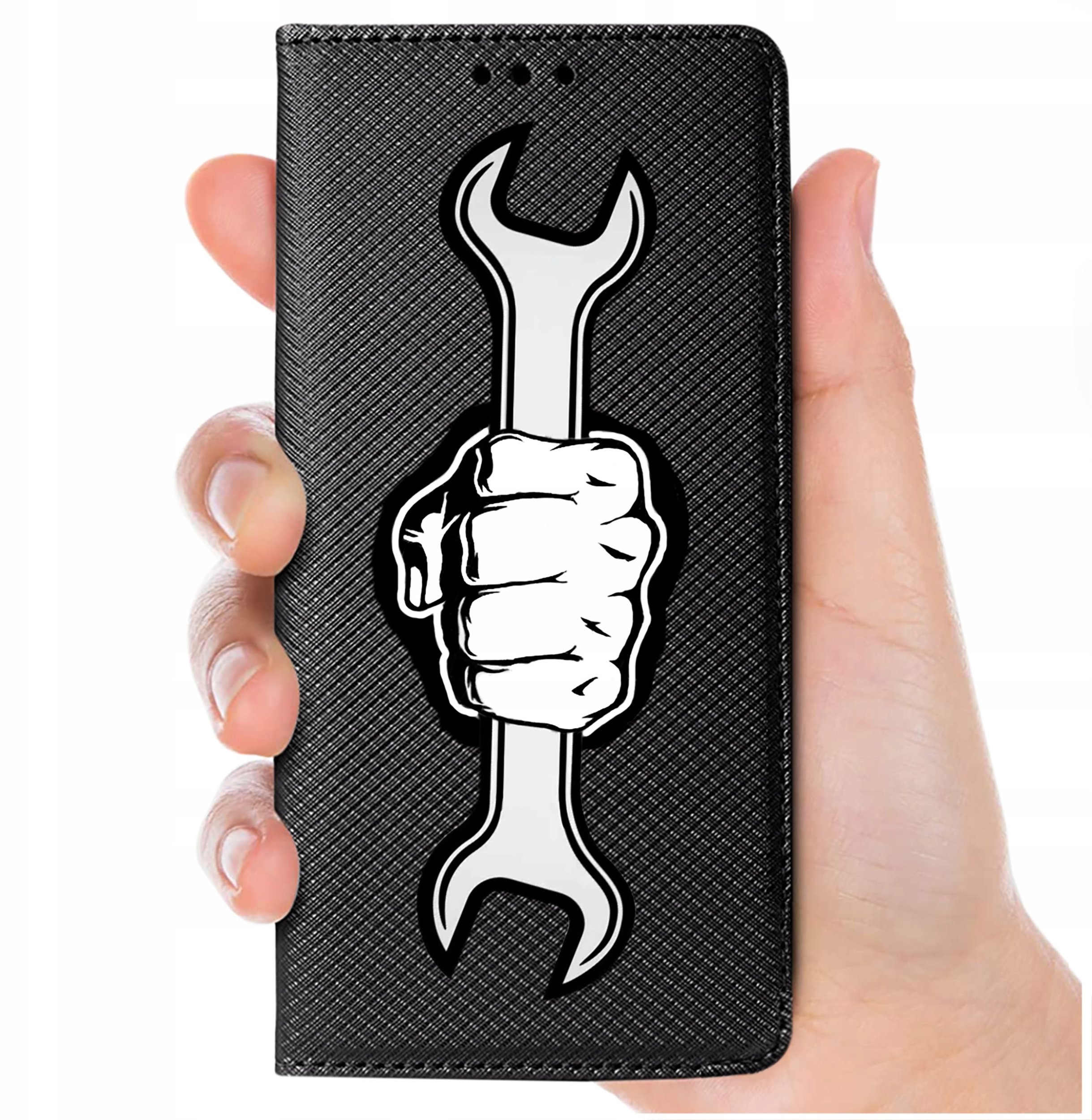 Etui do Xiaomi Redmi Note 10 5G MAGNET WZORY CASE PORTFEL + SZKŁO 9H