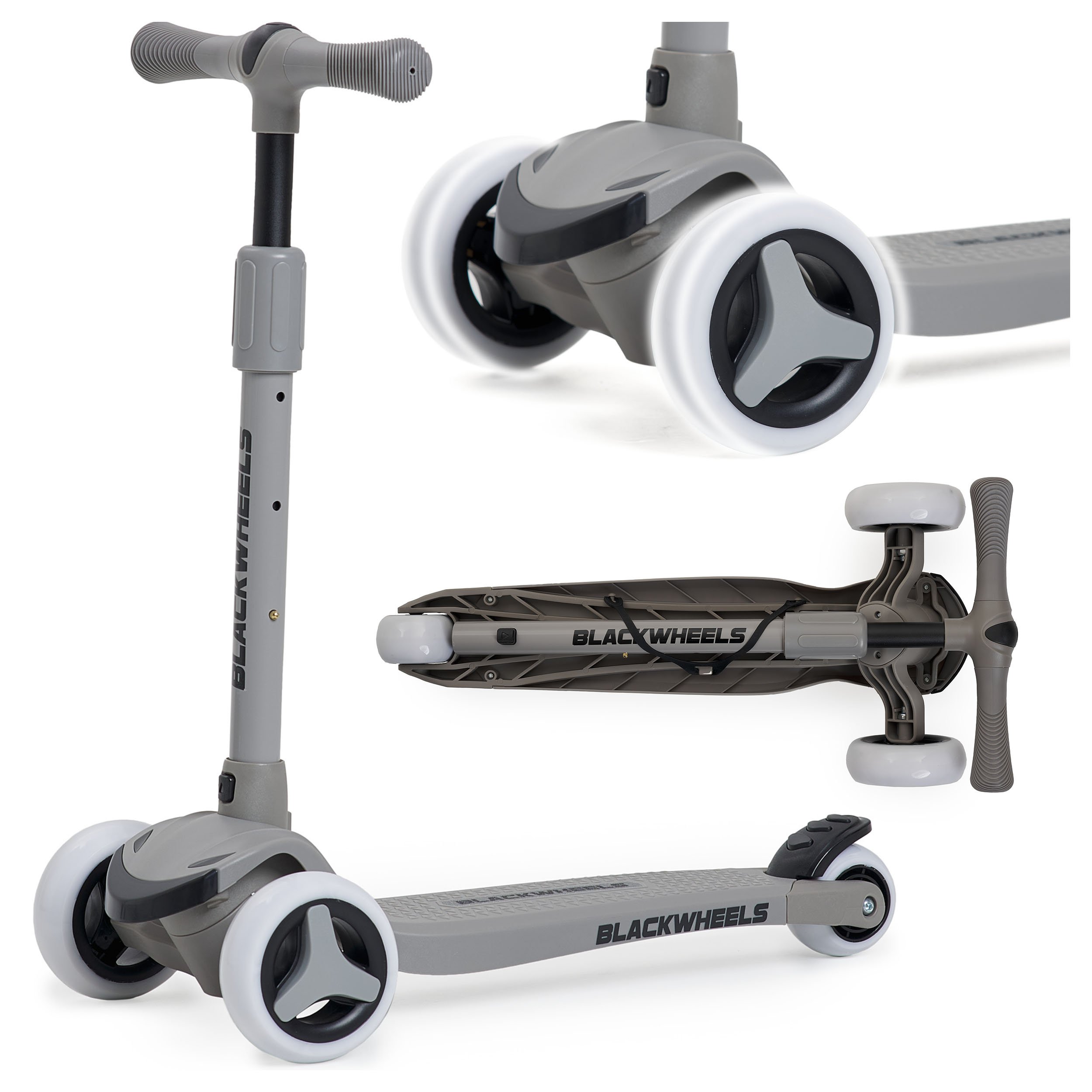 Hulajnoga Blackwheels trzykołowa Blink Gray