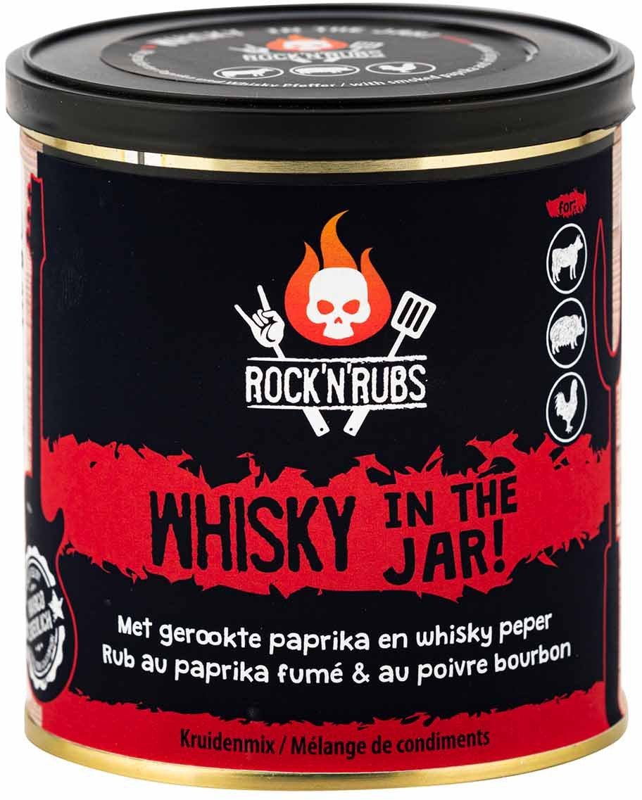 ROCK N RUBS - Whisky in the Jar 140g MHD 06/27