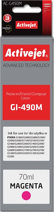 Tusz Activejet Tusz AC-G490M (magenta)