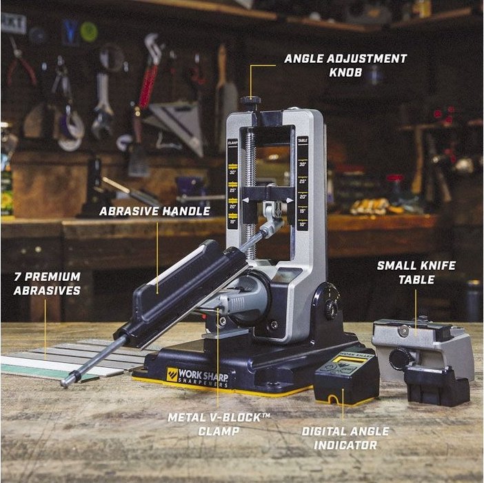 Work Sharp Work Sharp PRO PRECISION ADJUST KNIFE SHARPENER WSBCHPAJ-PRO-I