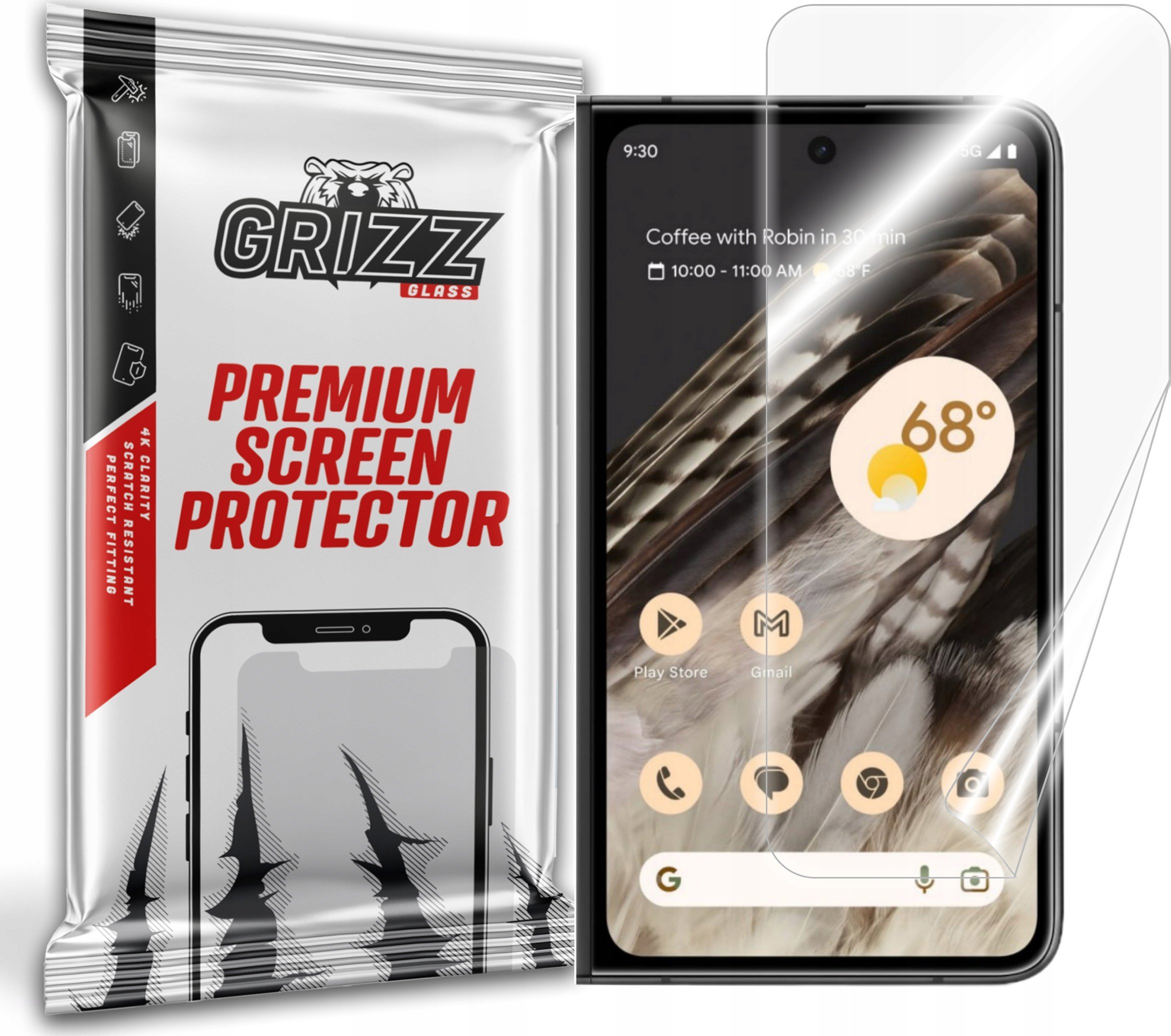 GrizzGlass Folia ceramiczna GrizzGlass CeramicFilm do Google Pixel Fold